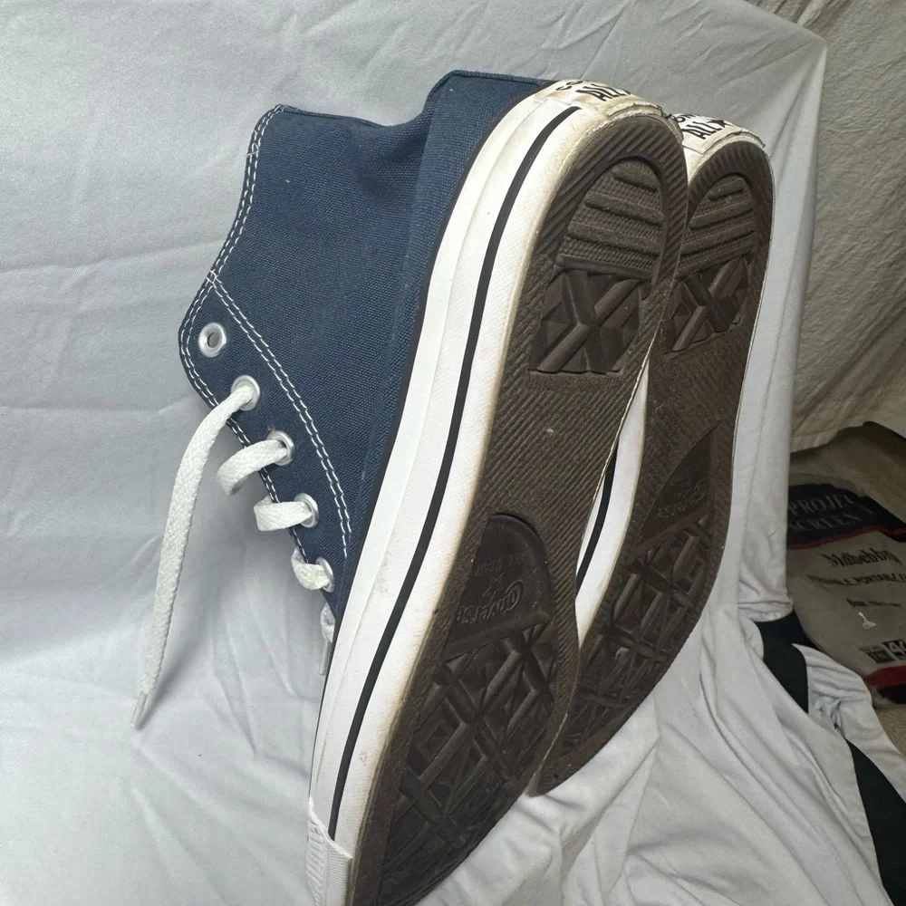 Converse Chuck Taylor All Star Canvas Hi Top Unisex sneakers Men’s 9/ women’s 11 - Picture 9 of 10